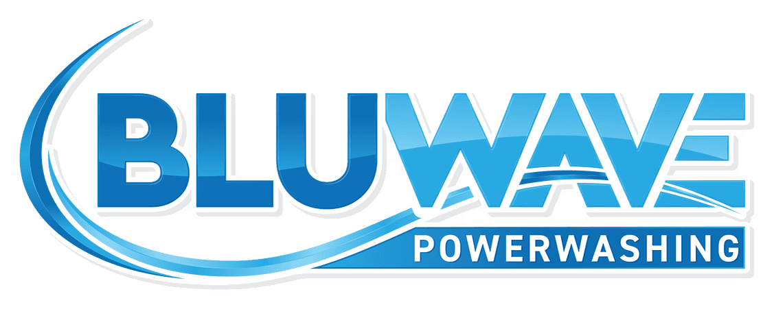 Bluwave Power Washing Logo Glow